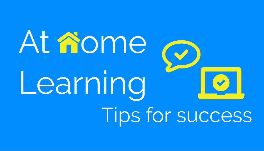 At Home Learning Tips Page